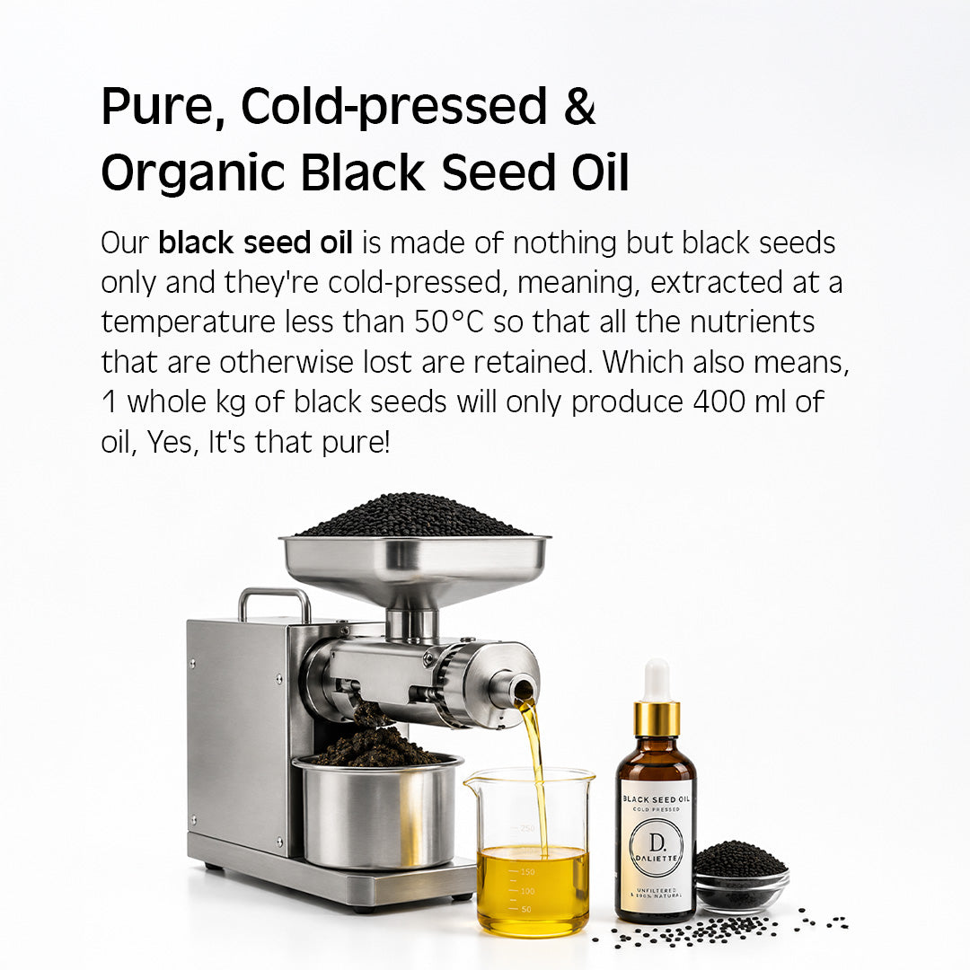 Black Seed Oil | Cold-pressed
