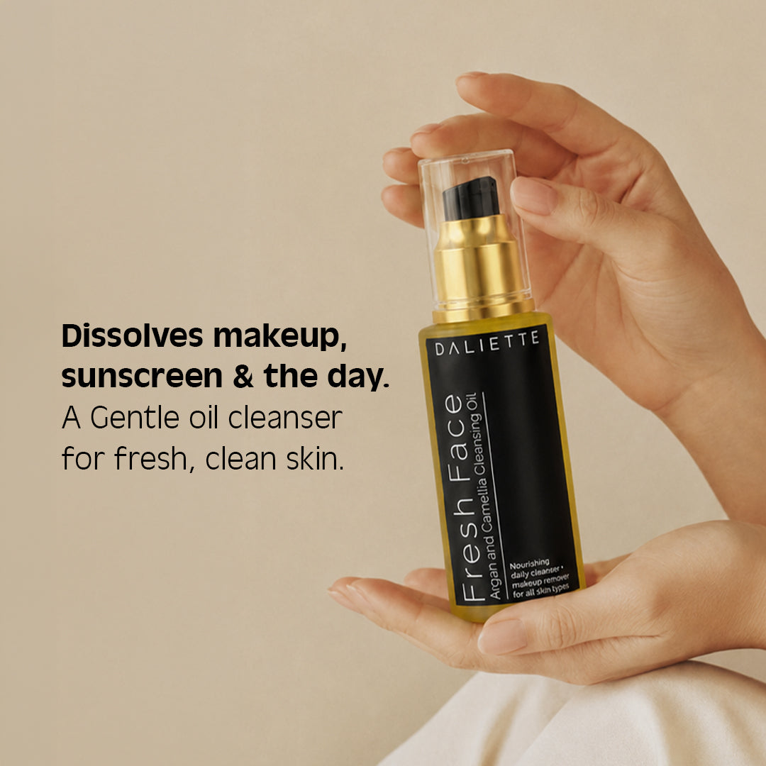 Fresh Face | Argan & Camellia Oil to Milk Cleanser