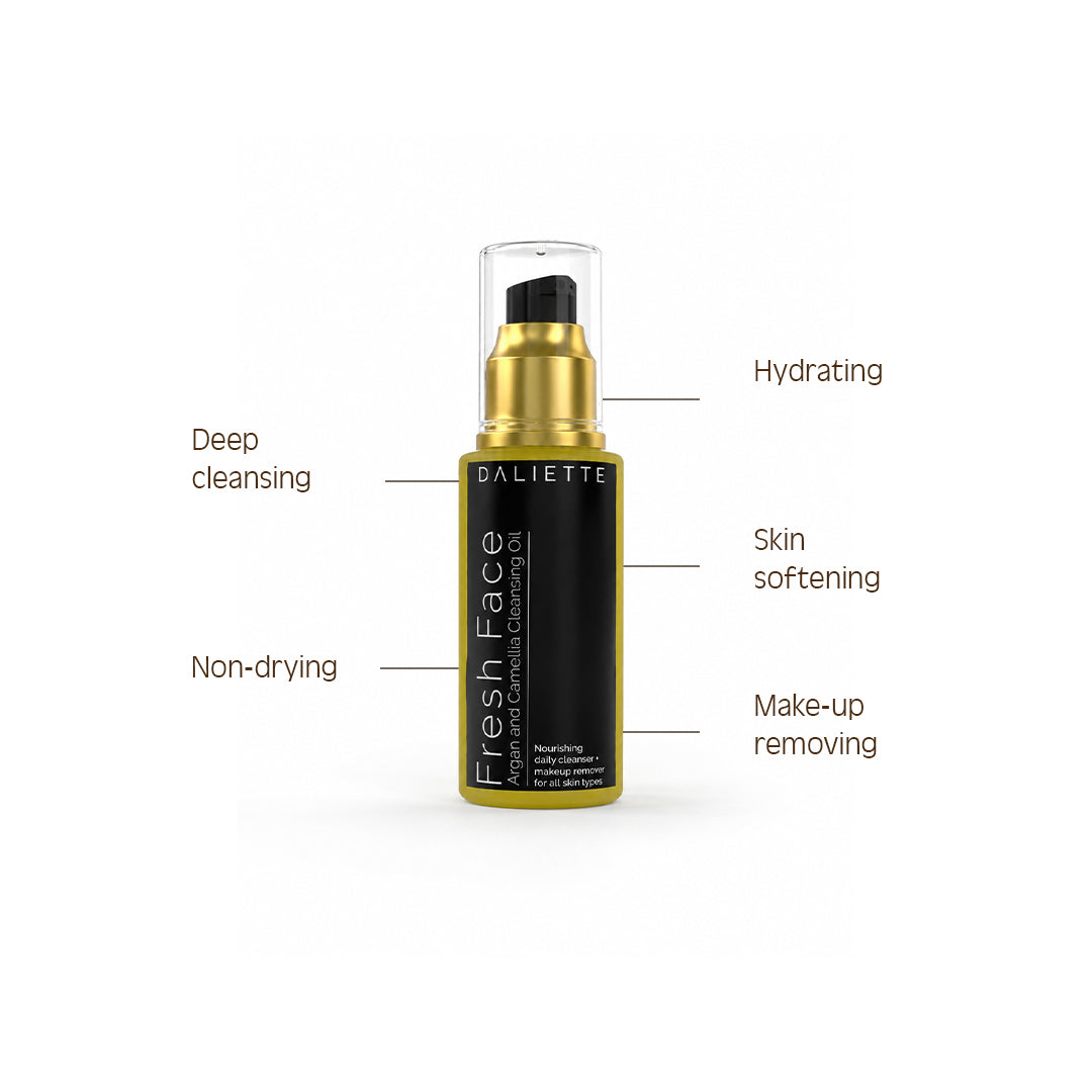Fresh Face | Argan & Camellia Oil to Milk Cleanser