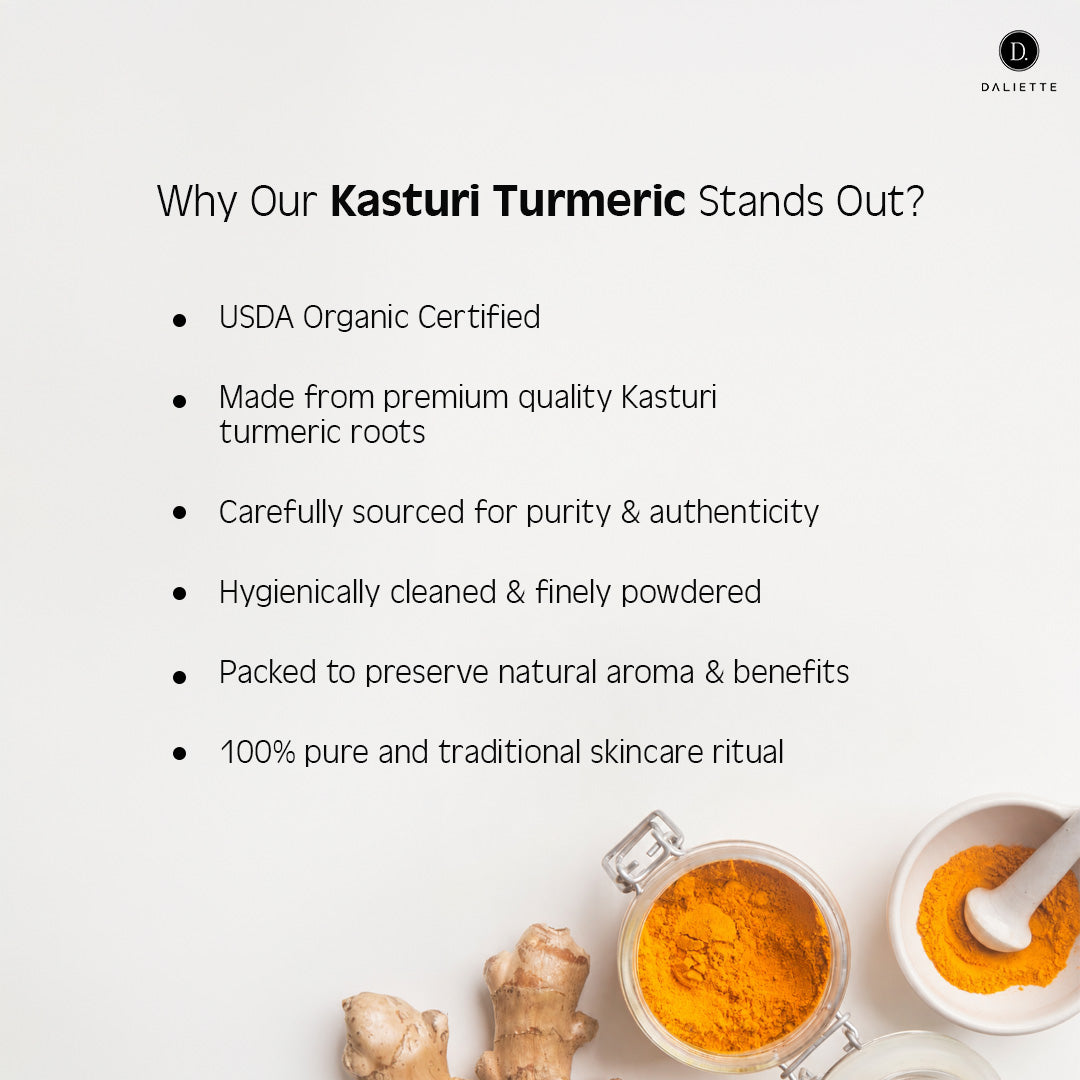100% Organic Wild Kasturi Turmeric Powder