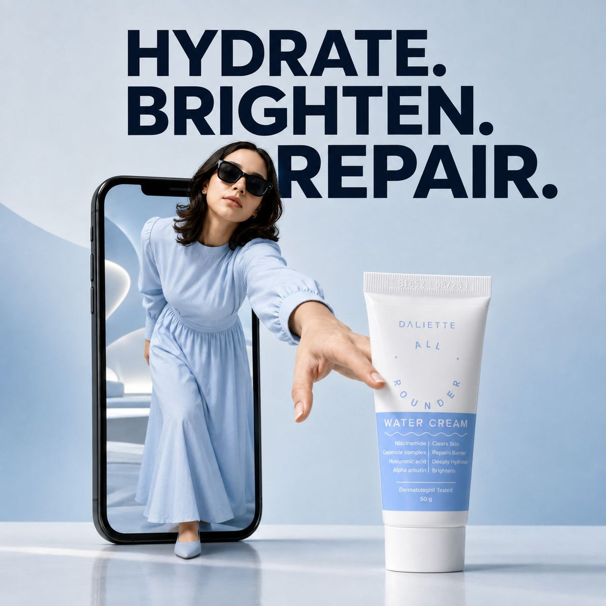 All-Rounder Water Cream Moisturiser
